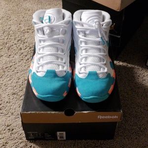 Reebok Question Mid "White Noise" US Men's Size 7